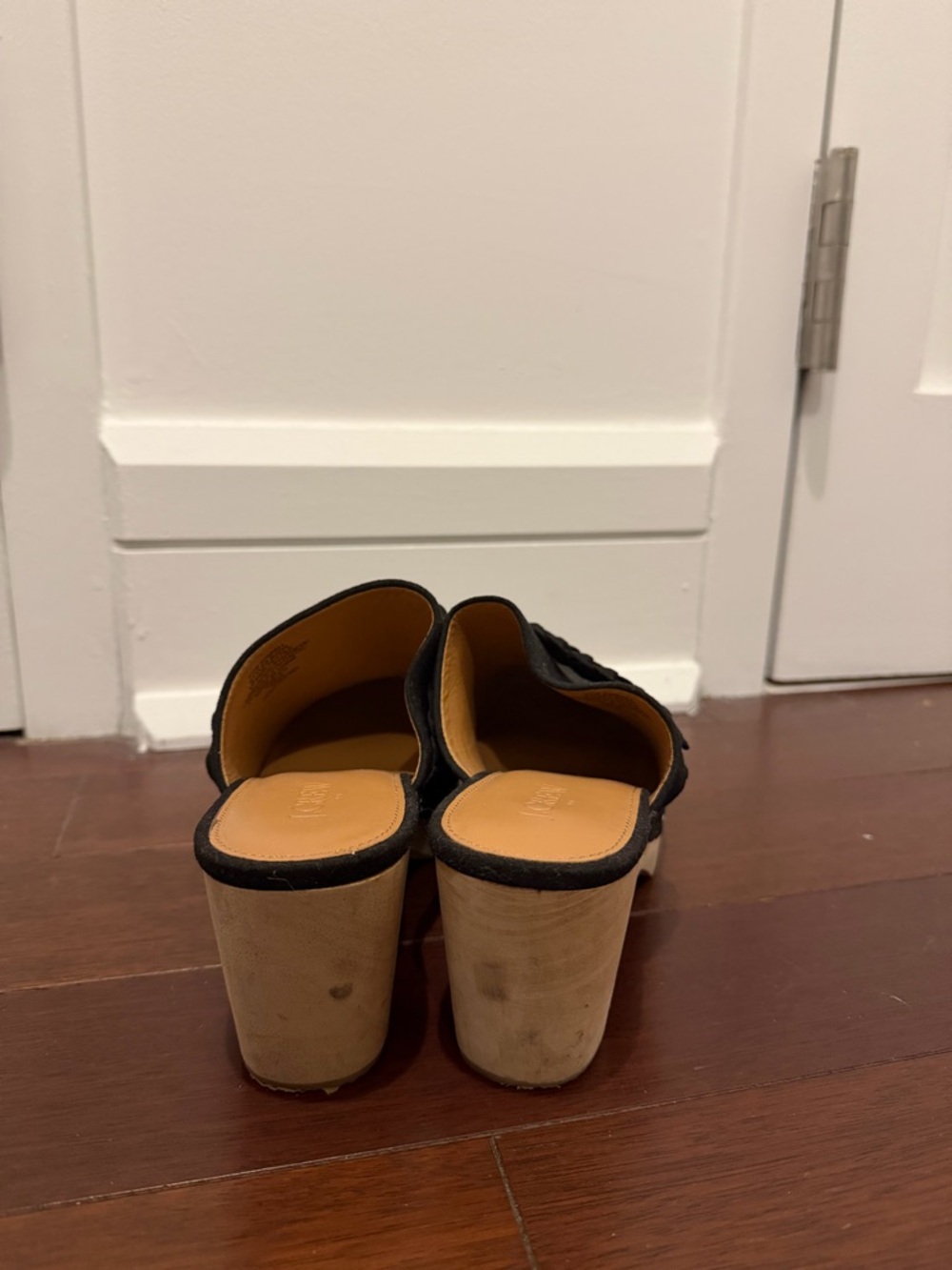 J. Crew Black Braided Clog Heels - Picture 4 of 4